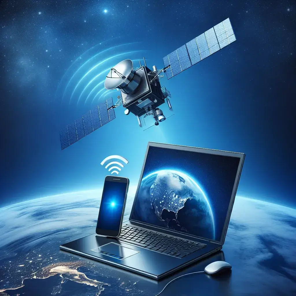 ¿Pueden los dispositivos de banda ancha móvil conectarse a redes satelitales?