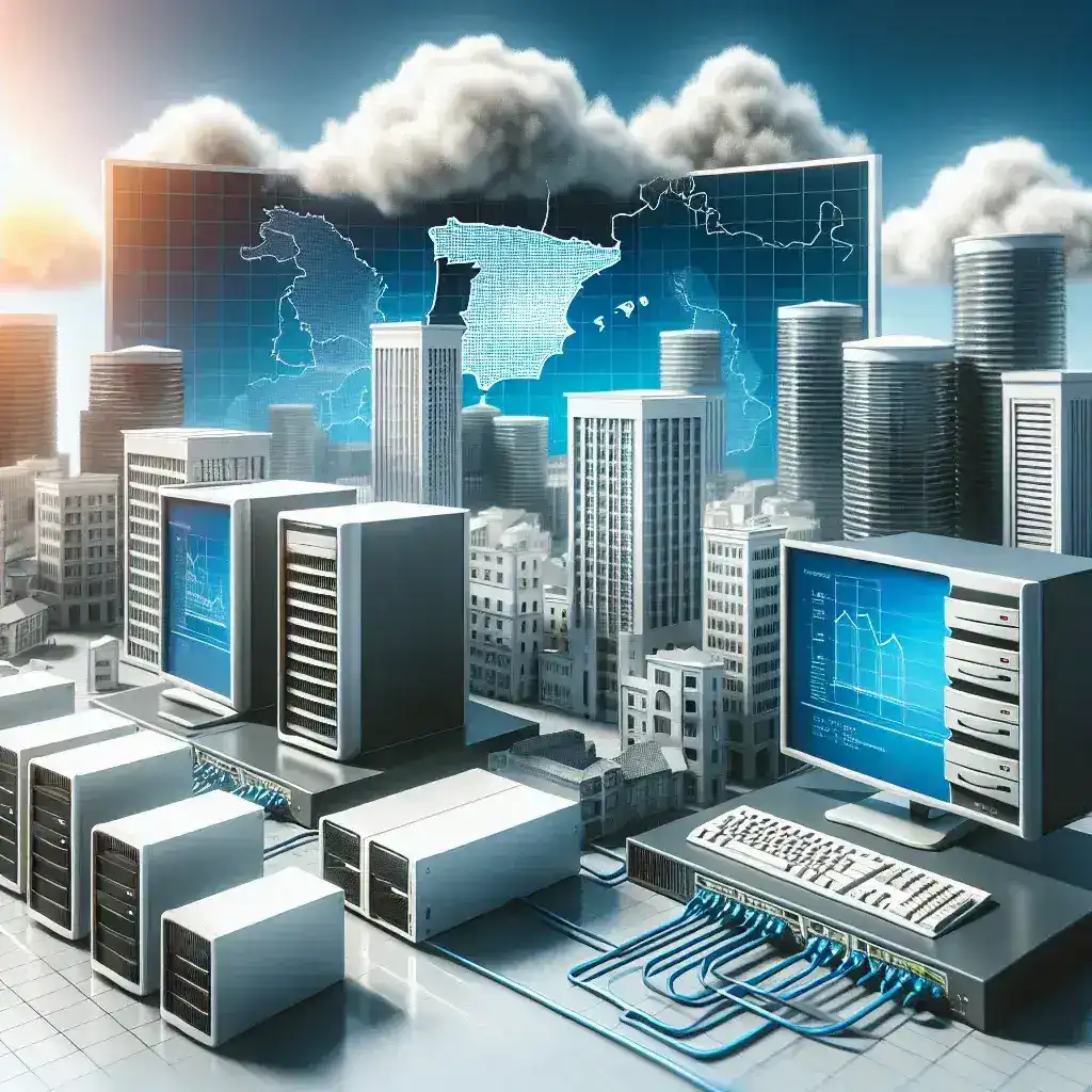 "Imagen de soluciones NAS de Dell para pymes españolas, mostrando dispositivos de almacenamiento en red diseñados para mejorar la gestión de datos y la eficiencia empresarial."