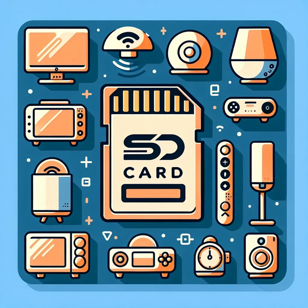 ¿Puedo usar tarjetas SD en dispositivos domésticos inteligentes?
